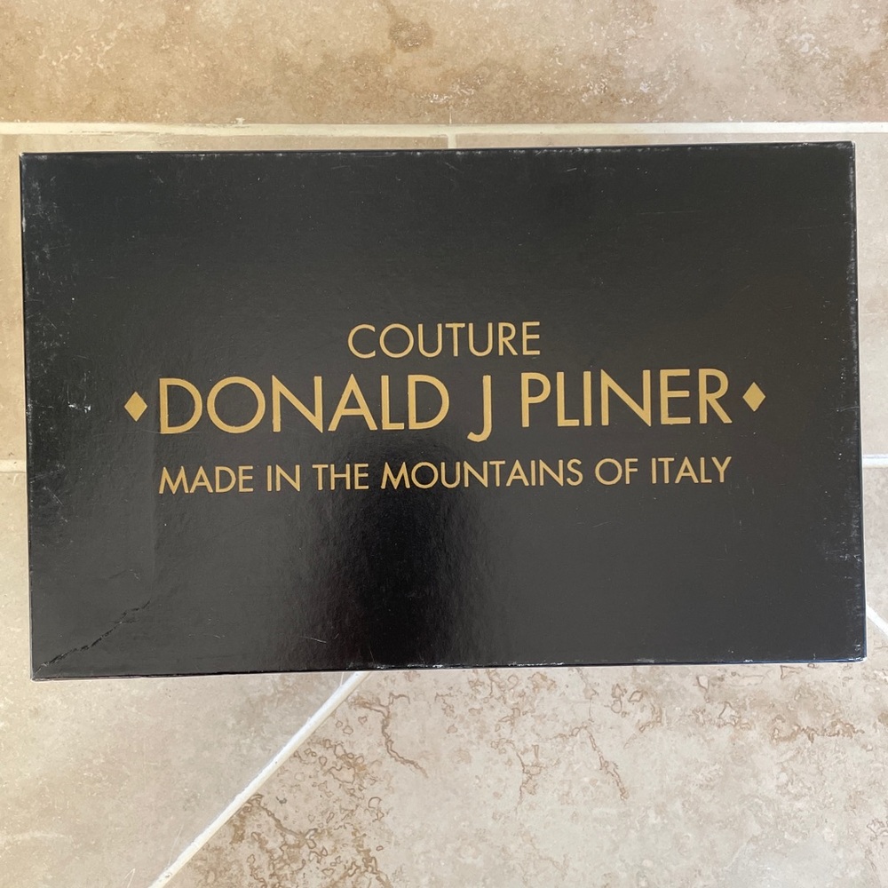 DONALD J PLINER black gold Empty box replacement